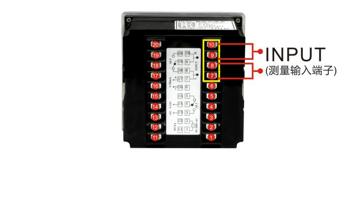 DU4A電流電壓表測量輸入端子 DU4A電流電壓表測量輸入端子