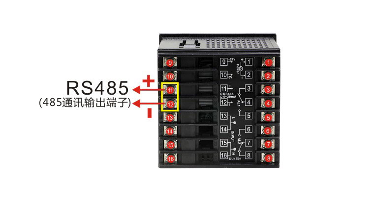 DU4E單相電流電壓表RS485通訊端子 DU4E單相電流電壓表RS485通訊端子