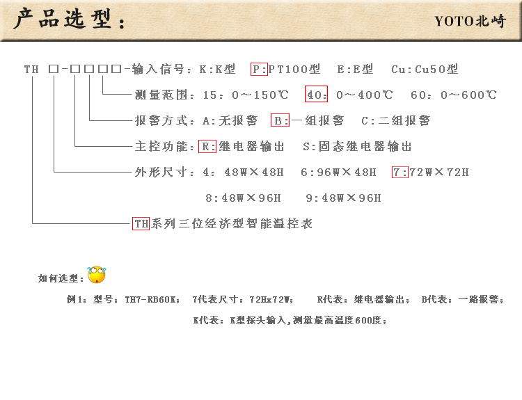 6、TH溫控器/溫控表